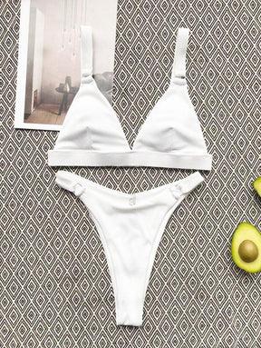 Biquíni Minimalista com Alças Grossas