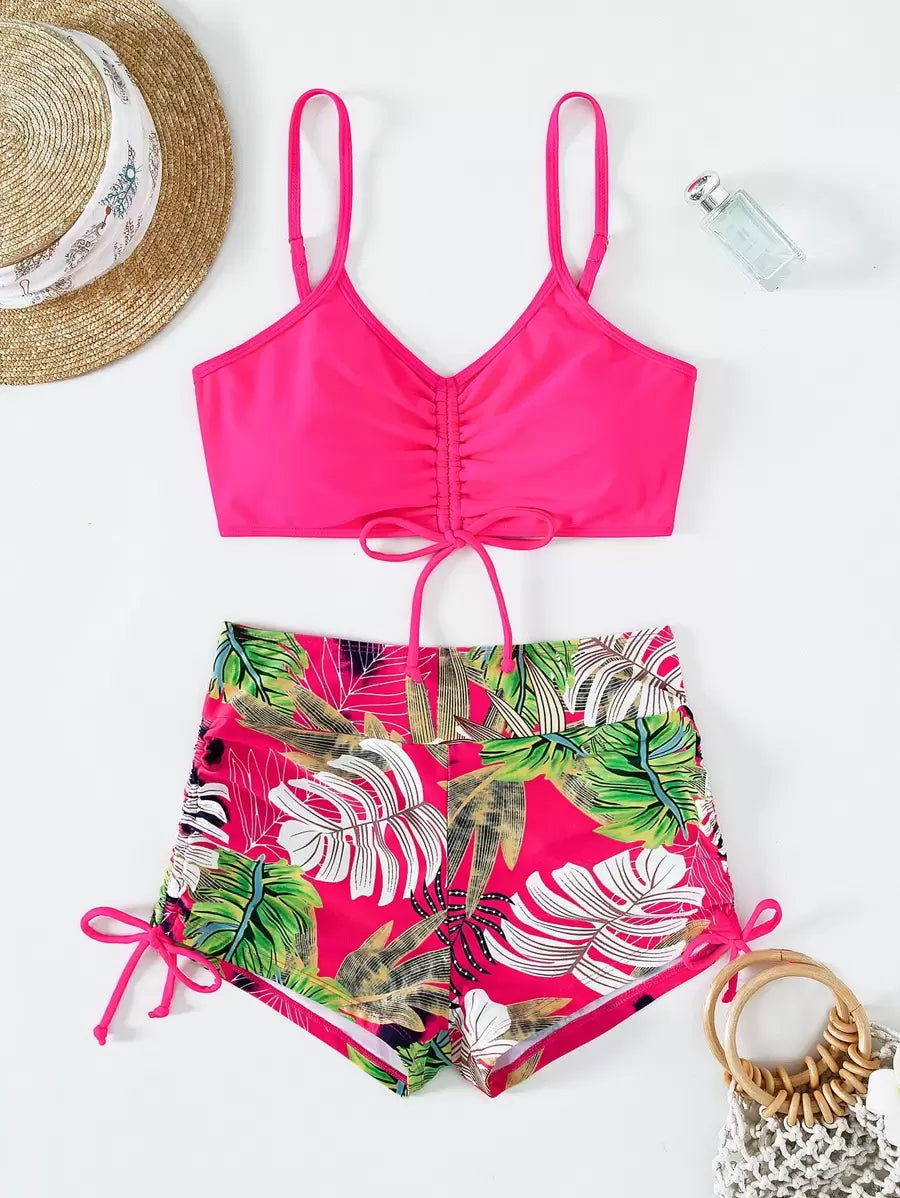 Conjunto Praia com Short Estampado
