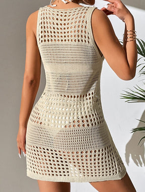 Saída de Praia Tricô Vazada