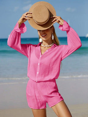 Conjunto Saída de Praia Camisa + Short