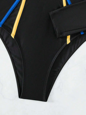 Maiô Manga Longa com Zíper