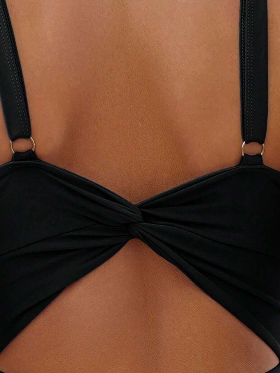 Maiô Modelador Transpassado