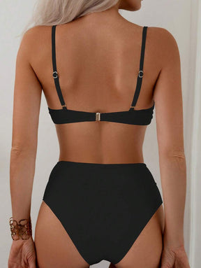 Biquíni Cintura Alta Glamour