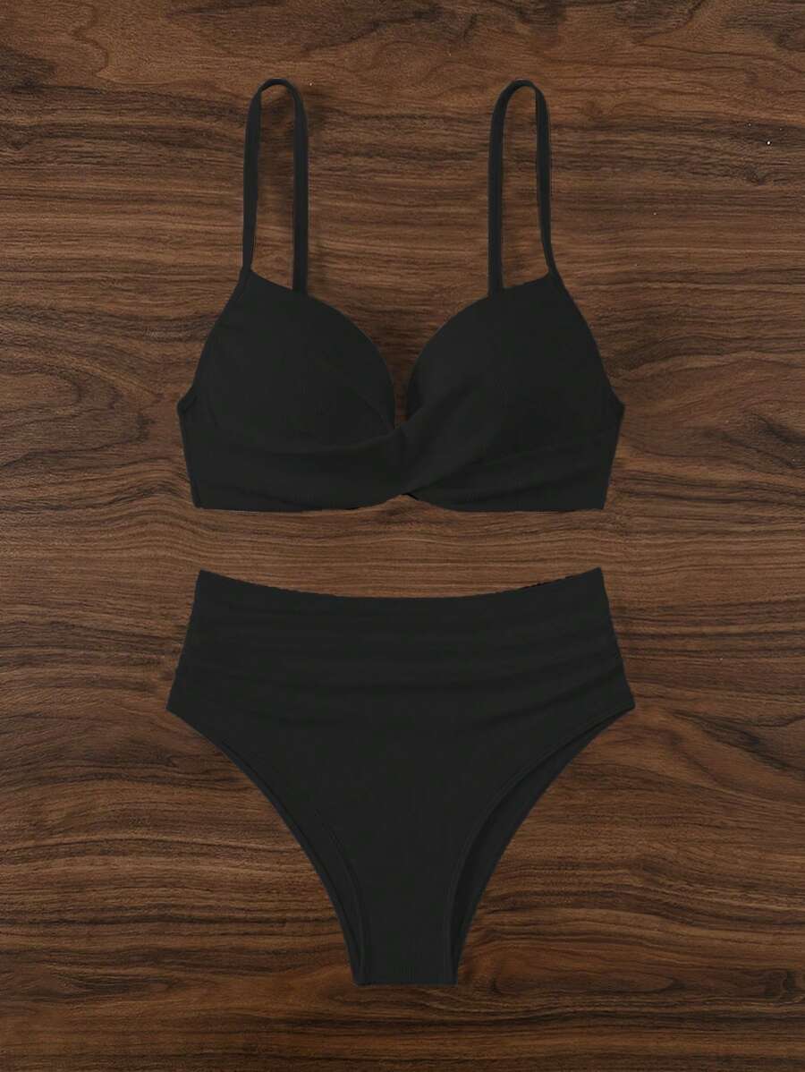 Biquíni Cintura Alta Glamour