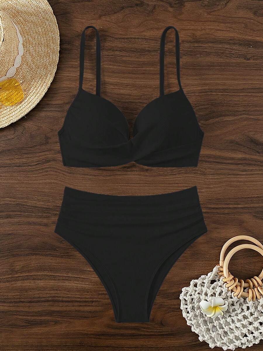 Biquíni Cintura Alta Glamour