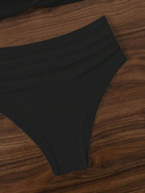 Biquíni Cintura Alta Glamour