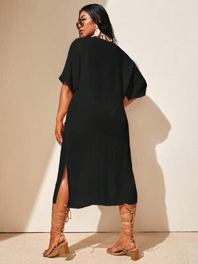 Saída de Praia Fúcsia Plus