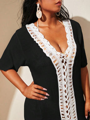 Saída de Praia Fúcsia Plus