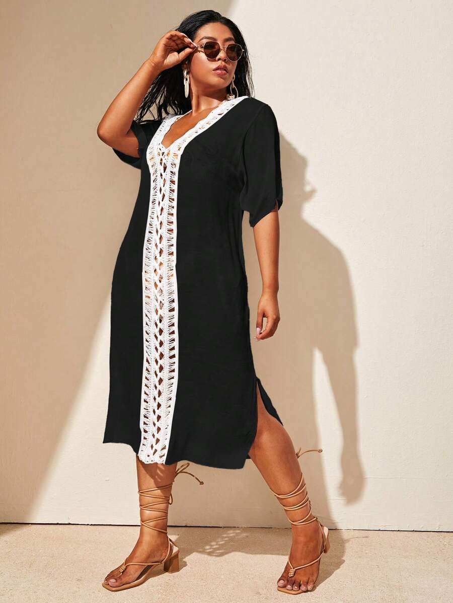 Saída de Praia Fúcsia Plus