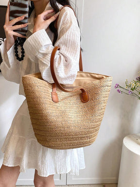 Bolsa com Alça em Couro