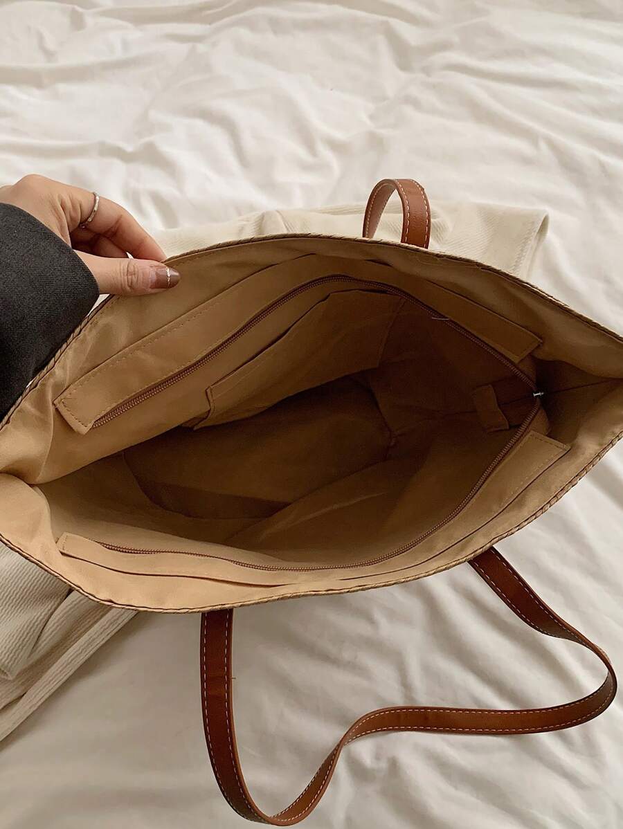 Bolsa com Alça em Couro