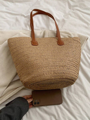 Bolsa com Alça em Couro