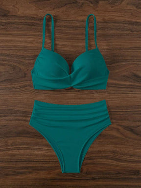 Biquíni Cintura Alta Glamour