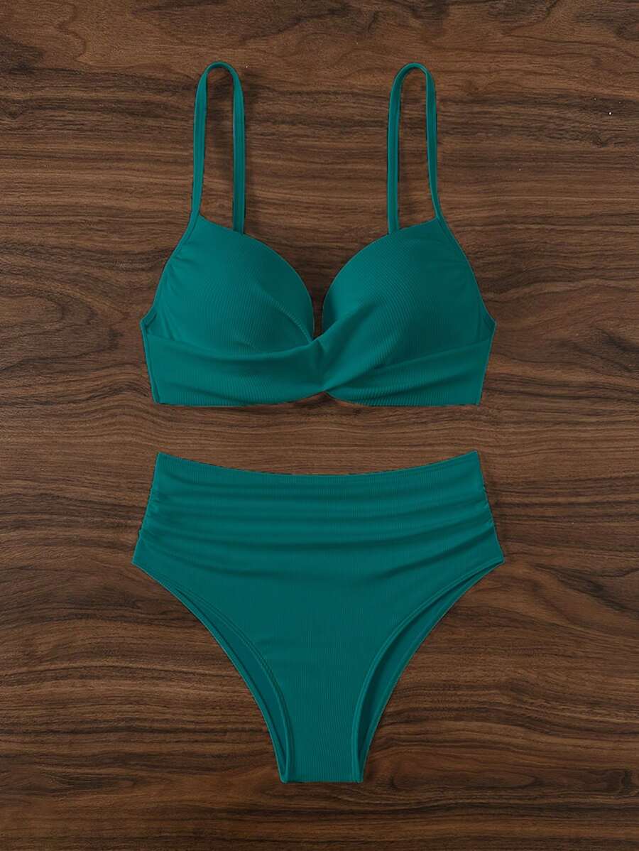 Biquíni Cintura Alta Glamour