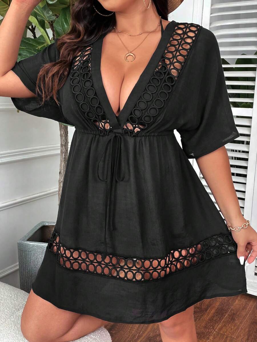 Saída de Praia com Detalhe Vazado