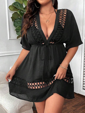 Saída de Praia com Detalhe Vazado