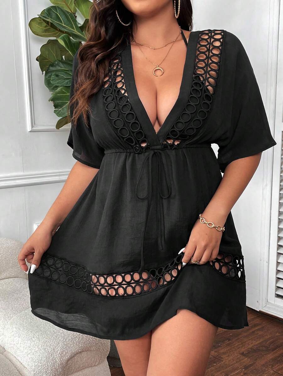 Saída de Praia com Detalhe Vazado