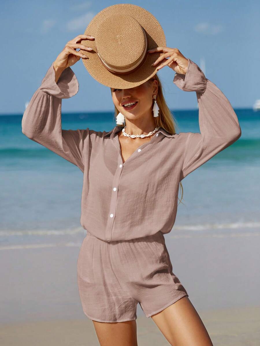 Conjunto Saída de Praia Camisa + Short