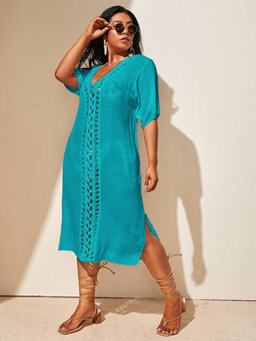 Saída de Praia Fúcsia Plus