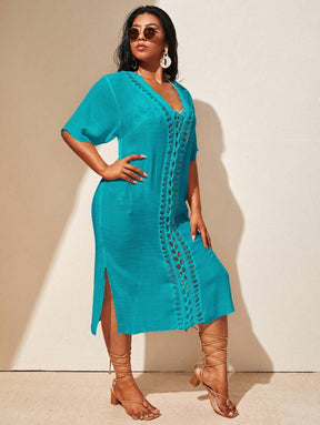 Saída de Praia Fúcsia Plus