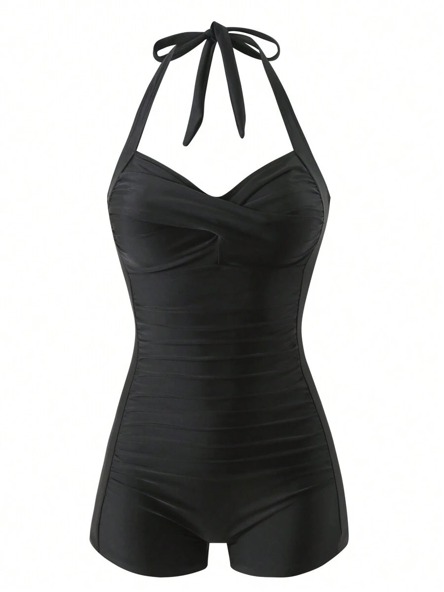 Maiô Retrô com Shortinho Modelador