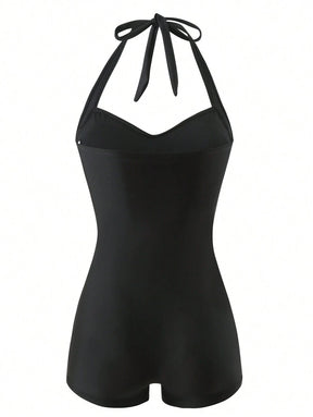 Maiô Retrô com Shortinho Modelador