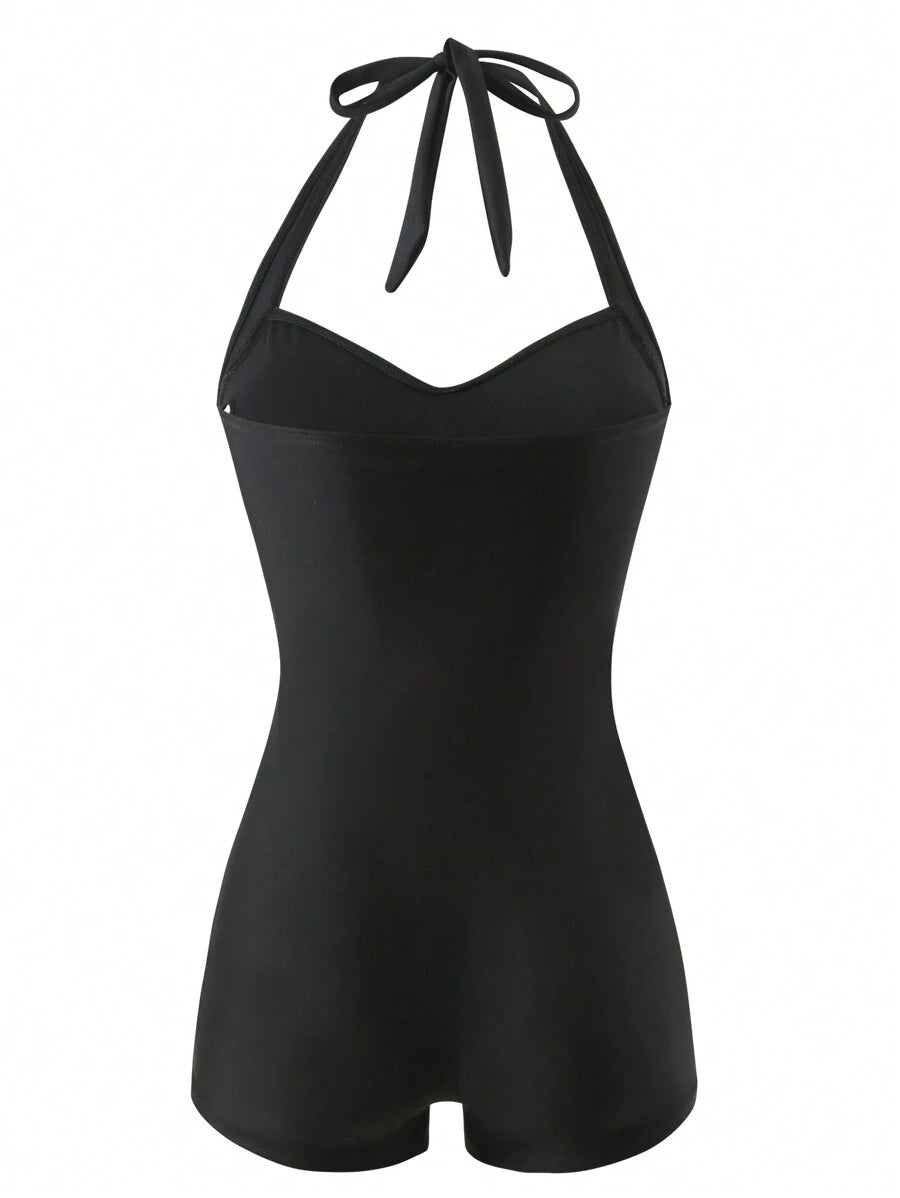 Maiô Retrô com Shortinho Modelador