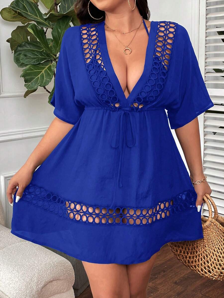 Saída de Praia com Detalhe Vazado