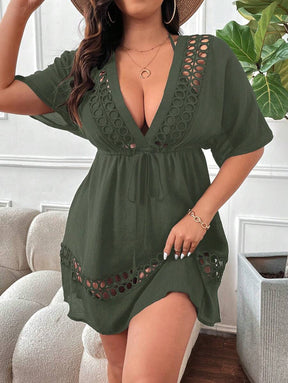 Saída de Praia com Detalhe Vazado