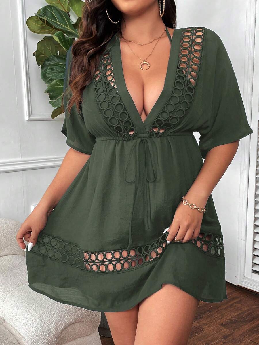 Saída de Praia com Detalhe Vazado