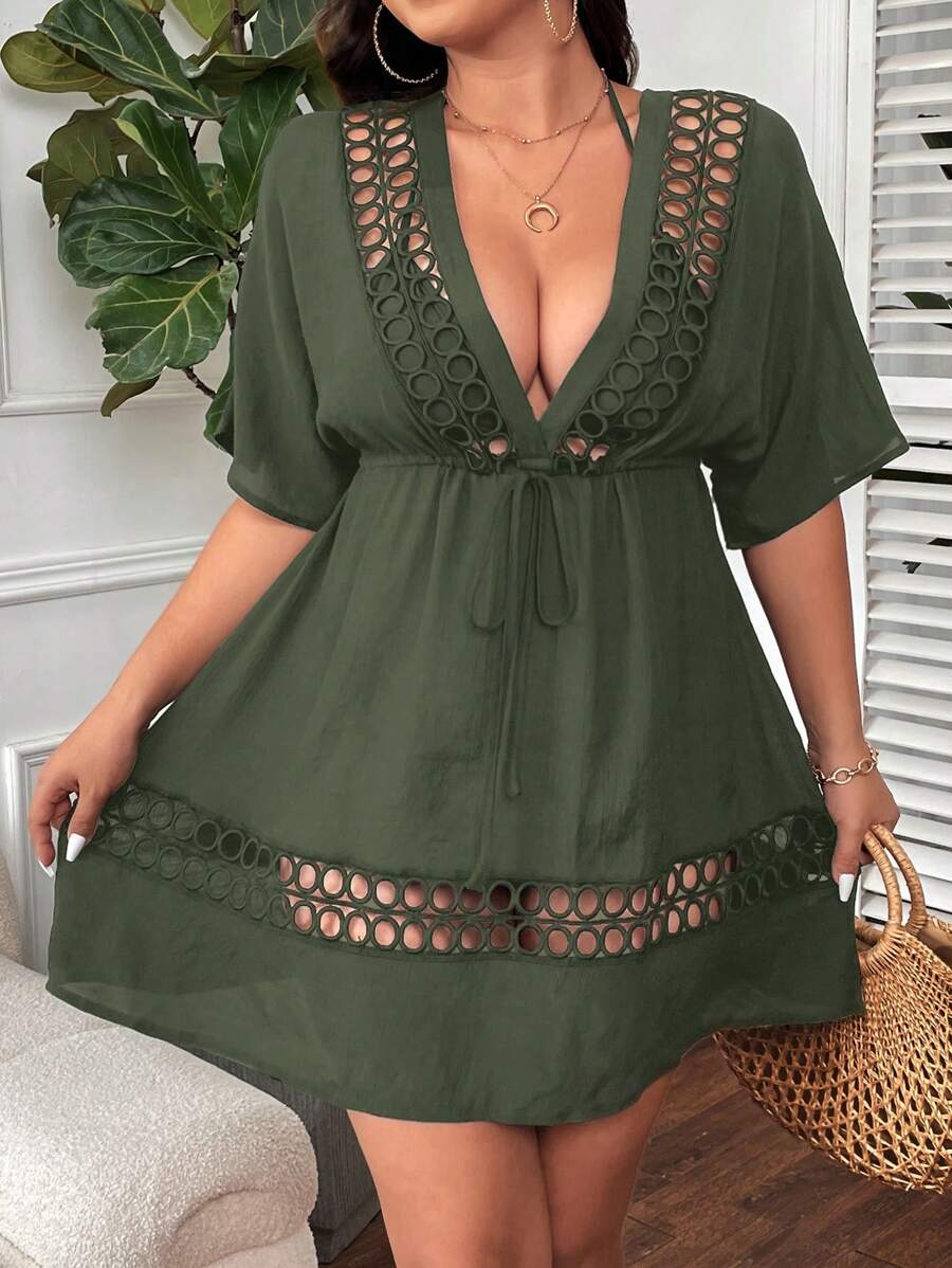 Saída de Praia com Detalhe Vazado