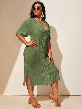 Saída de Praia Fúcsia Plus