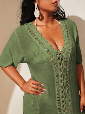 Saída de Praia Fúcsia Plus