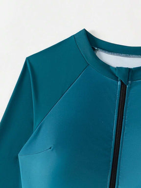 Conjunto Praia Manga Longa com Zíper