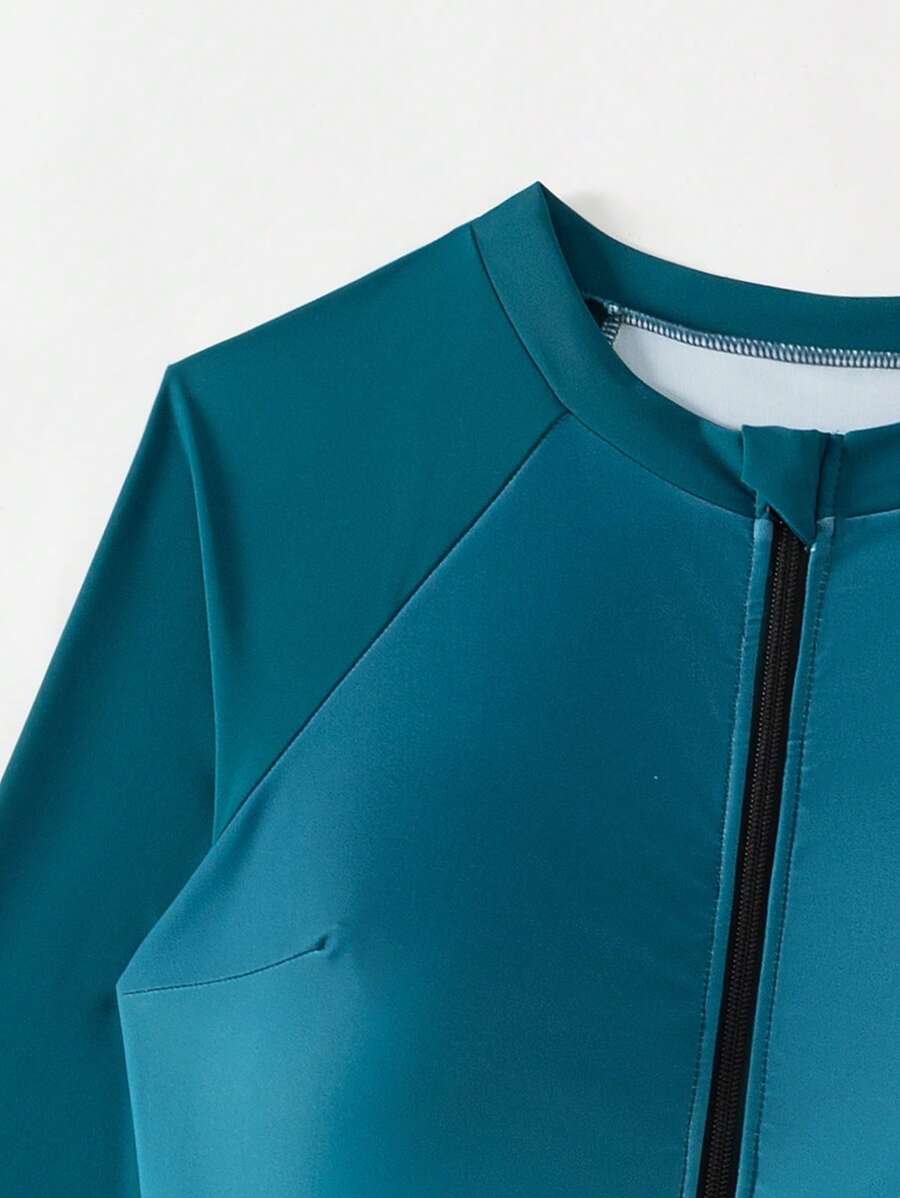 Conjunto Praia Manga Longa com Zíper