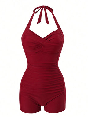 Maiô Retrô com Shortinho Modelador