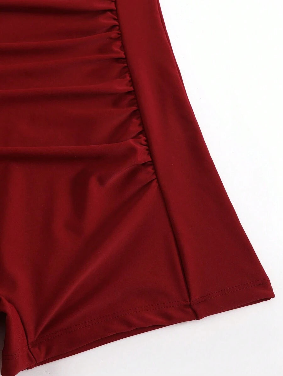 Maiô Retrô com Shortinho Modelador