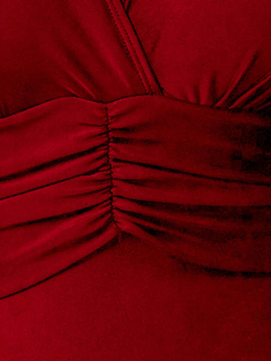 Maiô Plus Size com Babado Manga