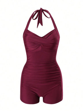 Maiô Retrô com Shortinho Modelador