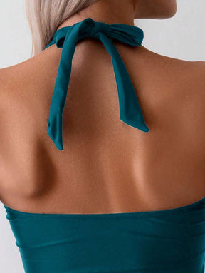 Tankini com Laço Frontal