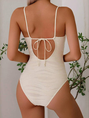 Maiô Estruturado com Detalhe Plissado