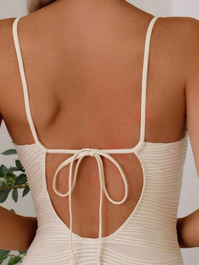 Maiô Estruturado com Detalhe Plissado