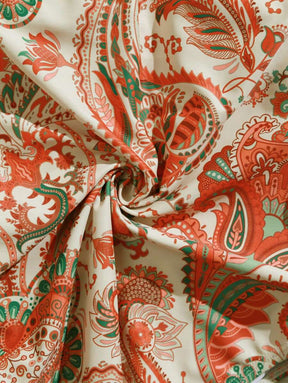 Maiô Estampado Étnico com Recorte no Decote