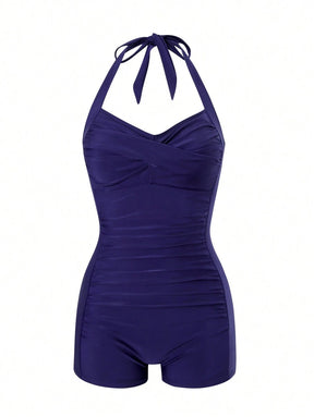 Maiô Retrô com Shortinho Modelador