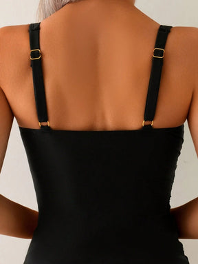 Conjunto Tankini Tropical Black