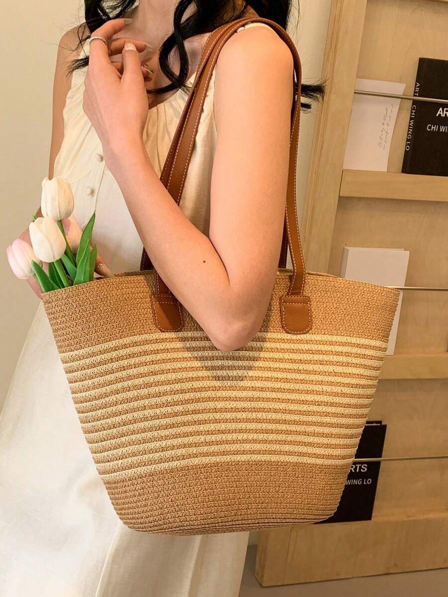 Bolsa com Alça em Couro