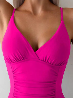 Maiô Preto Modelador com Alças Finas