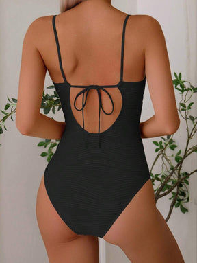 Maiô Estruturado com Detalhe Plissado