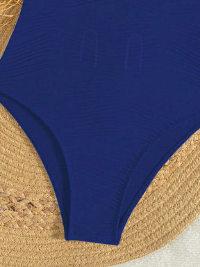 Maiô Estruturado com Detalhe Plissado