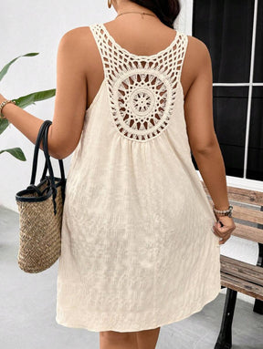 Saída de Praia Crochê Plus Size